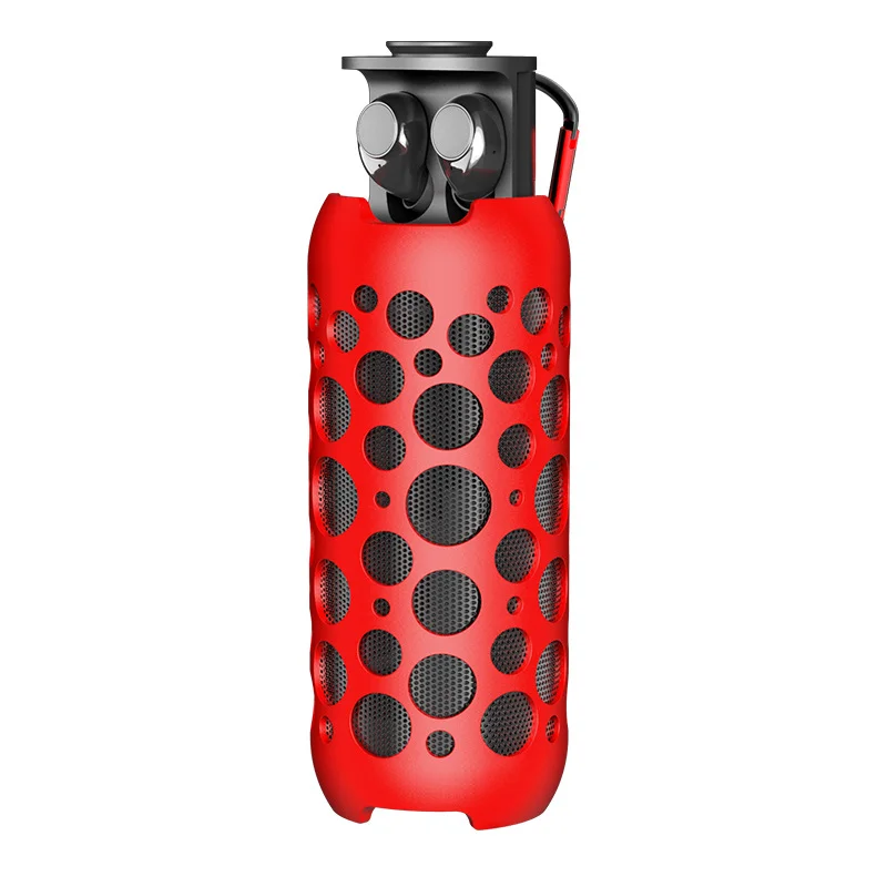 Speaker 2 In 1 With Headset Bluetooth Speaker With Headset Mini Portable Outdoor Speaker With Headset Sport Headset