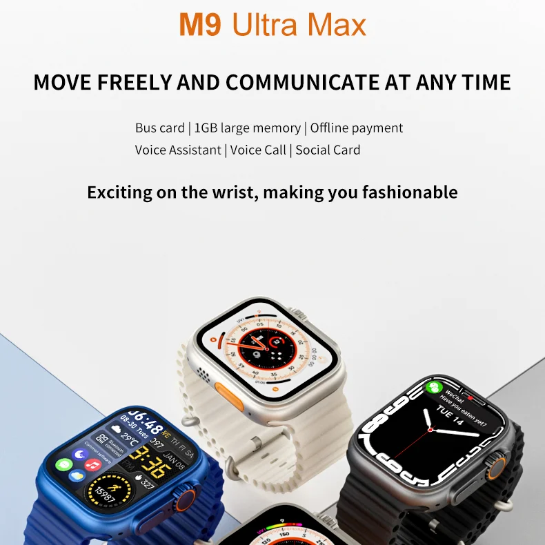 M9 Ultra Max  Smart Bracelet