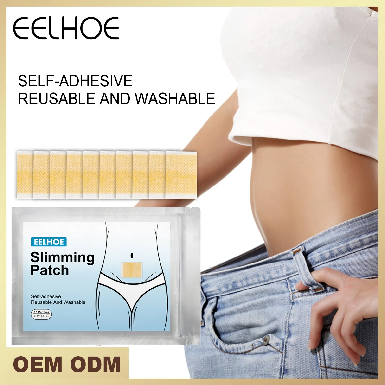 Eelhoe Bodybuilding Bellybutton Stick For Lazy People Firming Large Bellybutton Leg Shaping Slimming Bodybuilding Stick
