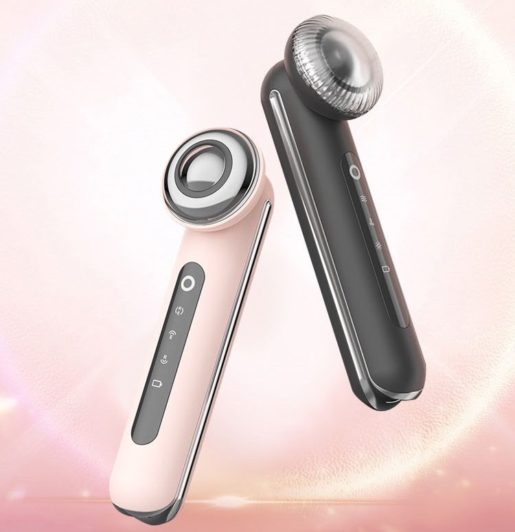 RF beauty instrument, new household introducer, RF color light rejuvenation, EMS lifting, massage and firming skin care
