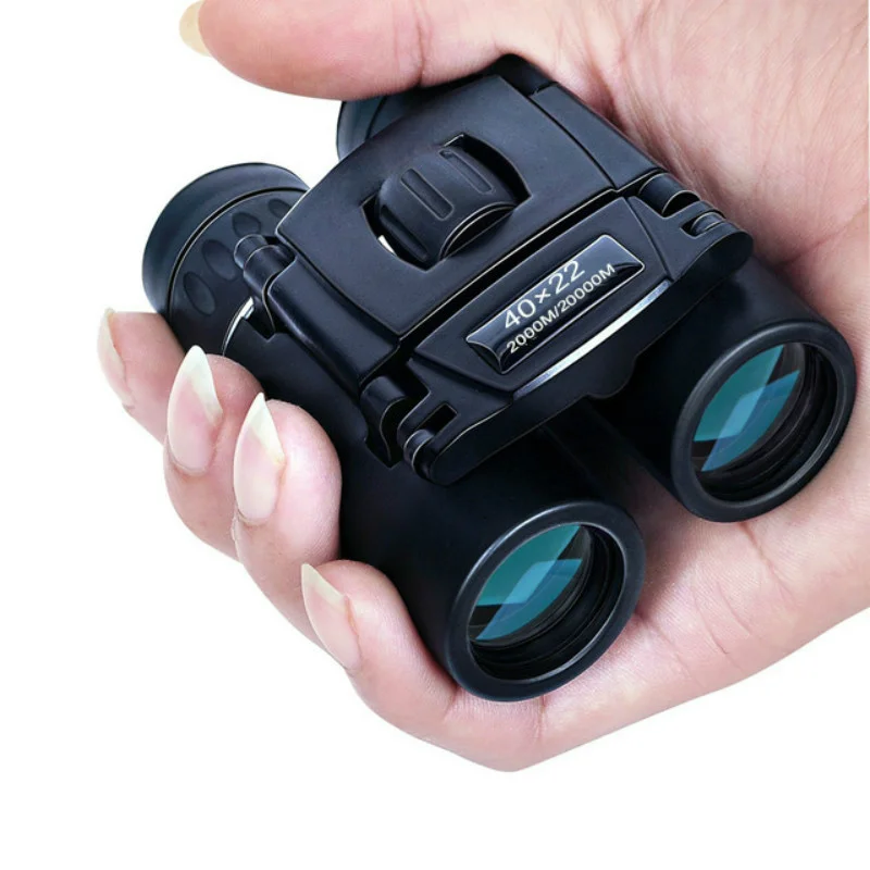 40×22 HD Binoculars Telescopic Glasses Factory HD Low Light Night Vision Outdoor Pocket Mini