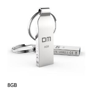 DM PD076 Metal 4GB 8GB 16GB 32GB USB Flash Pen Drive Storage Memory Disk Simple Style for Computer PC Tablet