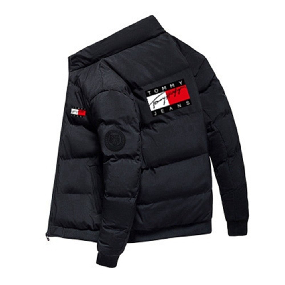 New Winter Men’s Outdoor Overcoat Fashion Casual Windbreaker Jacket Leisure Thickened Warm Outwear Plus Size Short Down Jacket