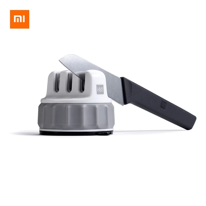 Xiaomi Mijia Mini Knife Sharpener One-handed Sharpening Super Suction  Kitchen Sharpener Tool