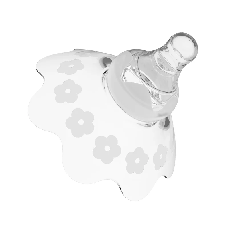 Baby safe silicone Eco Friendly Flower Shape Nipple Baby Protector Contact Nipple Shield for Breastfeeding