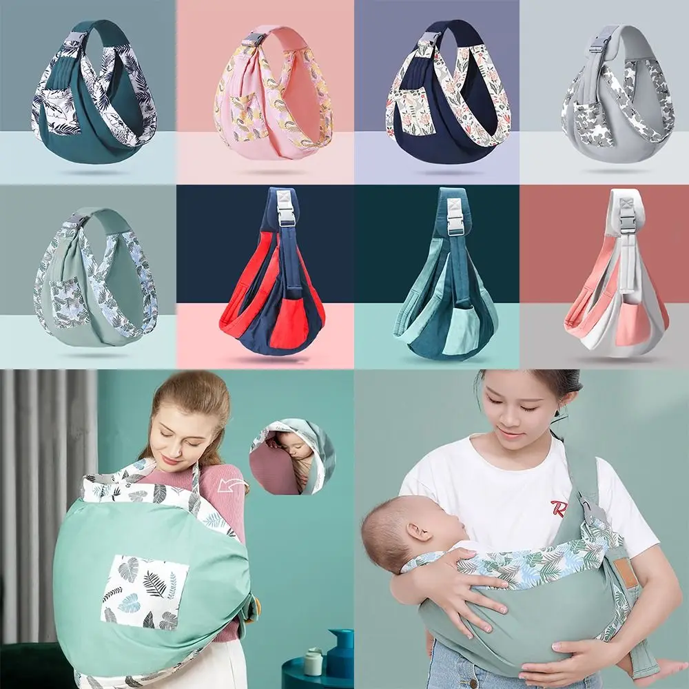 Comfortable for Newborn Baby Wrap Sling Carrier Newborn Baby Carries Wrap Safety Ring Sling Wrap Sling Carrie