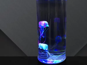 USB Power Jellyfish Mood Desk Bedside Lamp Fantasy Aquarium Hypnotic Color Changing Kids LED Night Light Home Decoration
