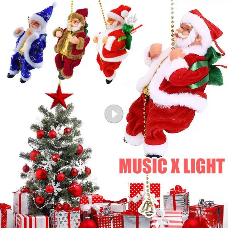 2024 New Year Xmas Decoration Gifts Christmas Home Pendant Xmas Trees Pendant Hanging Santa Claus